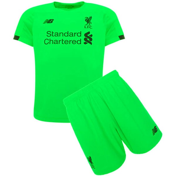 Trikot Liverpool Torwart Kinder 2019-20 Grün